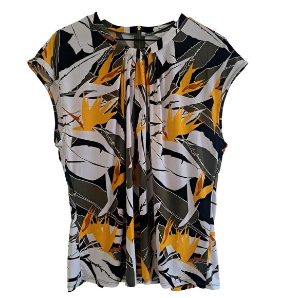 Liz Claiborne Cap Sleeve Top - Picture 2 of 8